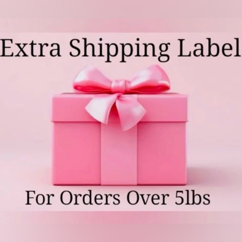 Upgraded Shipping Label For Over 5lb Bundles